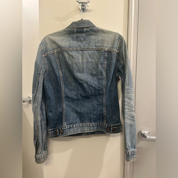 Levi’s Denim Trucker Jean Jacket Men’s Large Blue - Picture 2 of 11